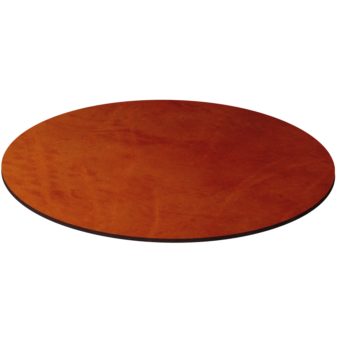 artikel_rund_braun Braun Rund Ledermousepad