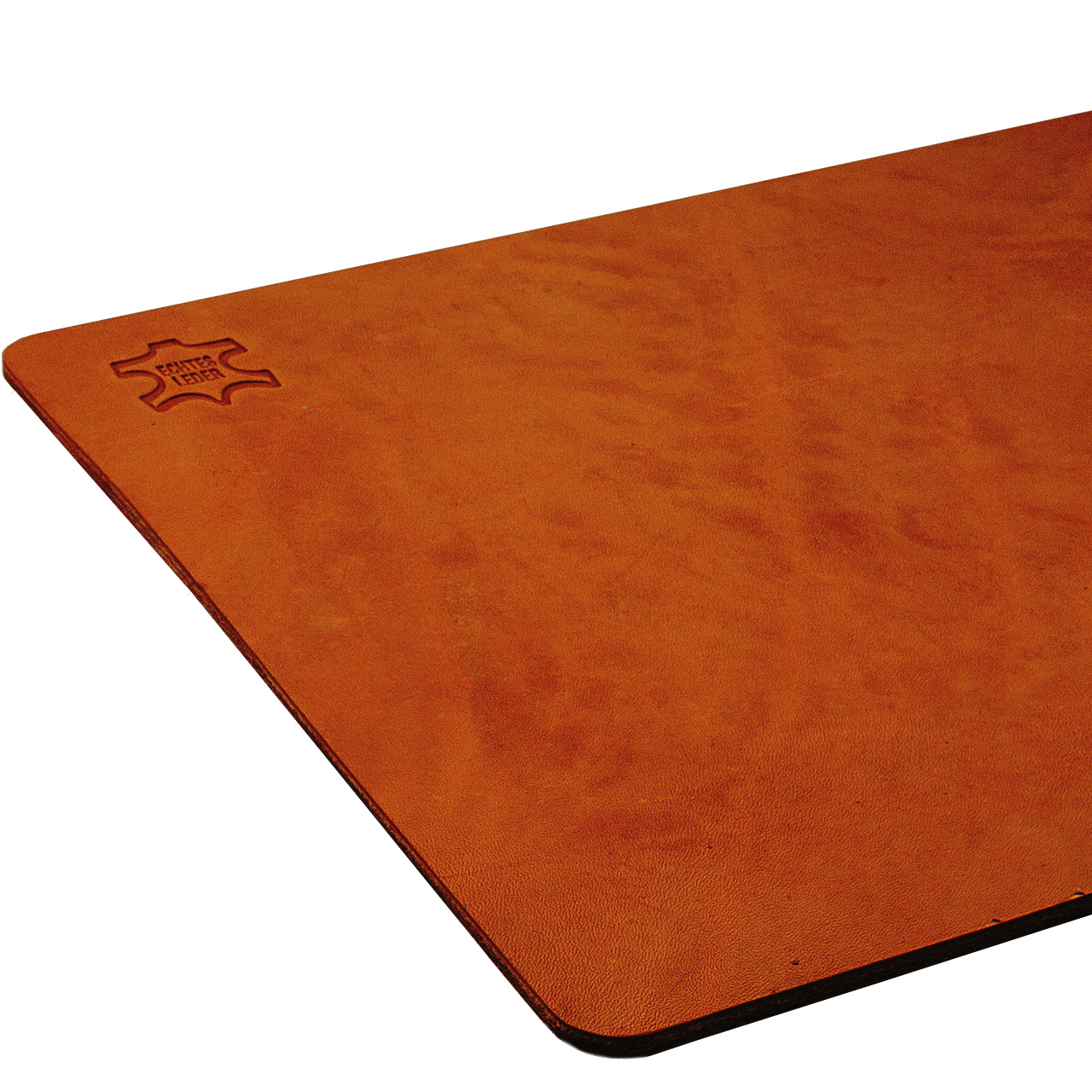 Leder Mousepad Braun