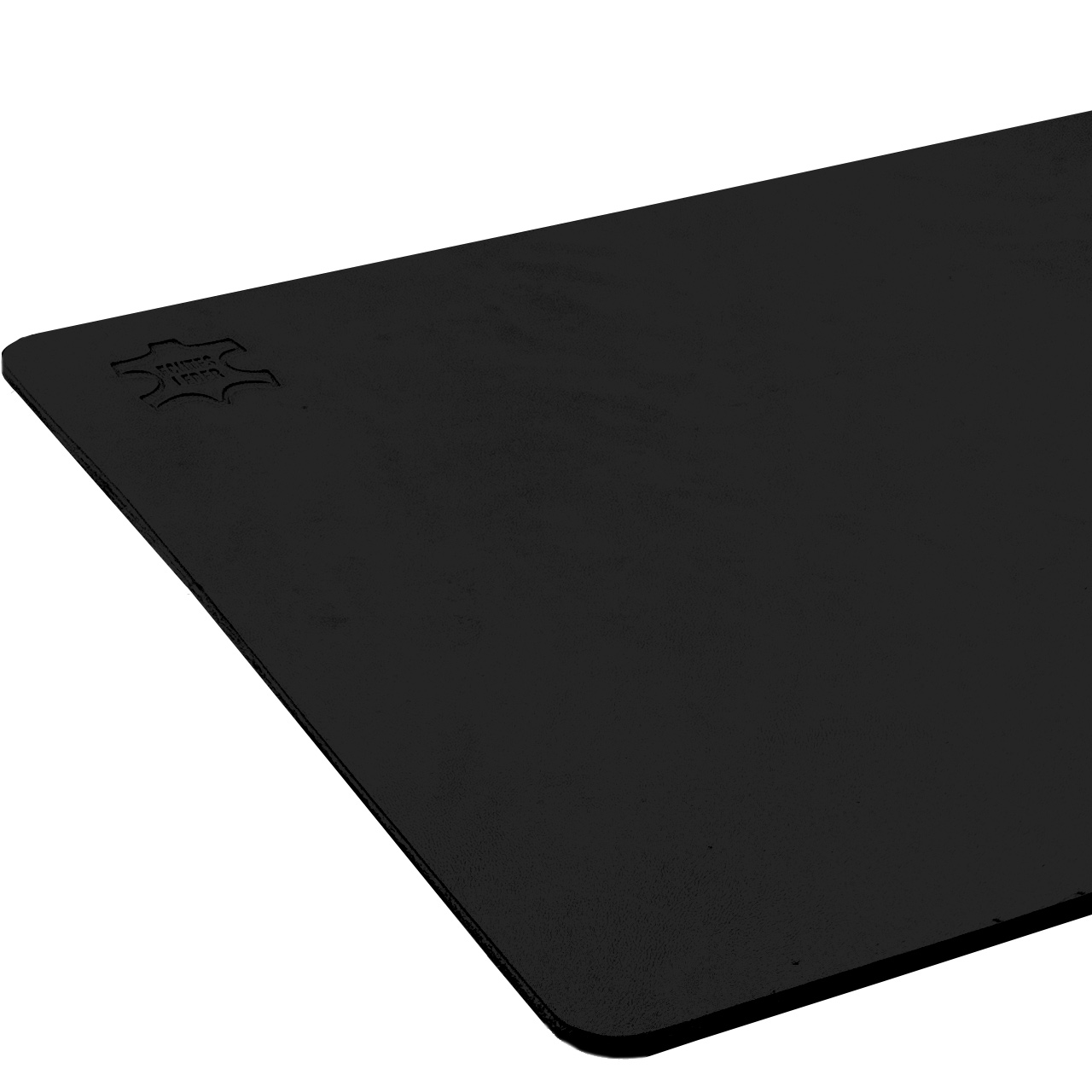 Leder Mousepad Schwarz