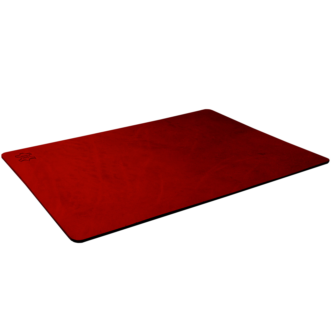 Leder Mousepad Rot